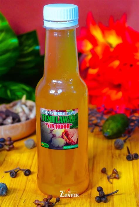 Jamu Temulawak Botol Jamu Temulawak Cair Jamu Temulawak Kemasan Botol