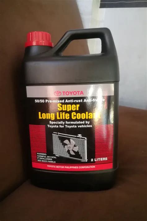 Liters Original Toyota Super Long Life Coolant Pre Mixed Anti