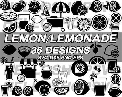 Lemon Svg Lemonade Svg Lemonade Drink Fruits Citrus Fruit Svg