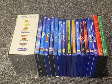 Pixar DVD Collection With Limited Edition Sleeves