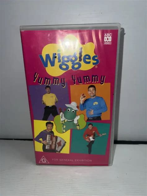 Wiggles Yummy Yummy 1998 Vhs Video Abc 2000 Picclick Au