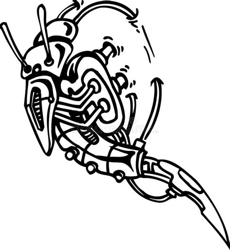 Biomechanical Designs - Vector Illustration Stock Vector - Illustration ...