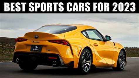 10 Most Affordable Sports Cars For 2023 2024 YouTube