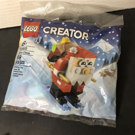 Lego 30580 Creator Santa Claus 69 Pcs Polybag Sealed 673419340922