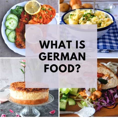 What Is German Food A Guide To Typical Germany S Cuisine My Dinner