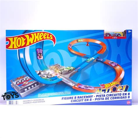 Hot Wheels Figure 8 Raceway Hotwheels Mattel Shopee Malaysia