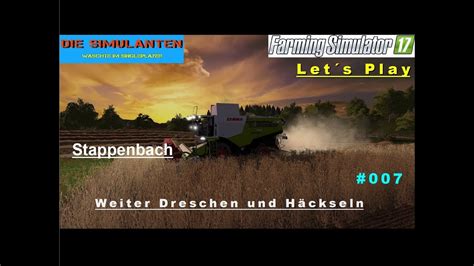 Ls Lets Play Singleplayer Stappenbach Ernte Einfahren