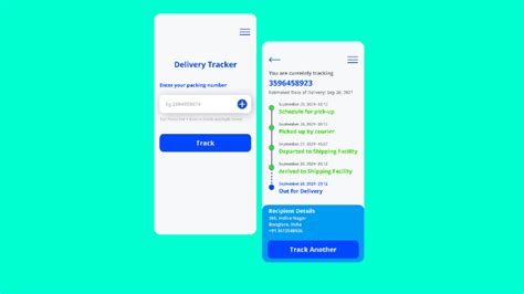 Package Delivery Tracker Figma