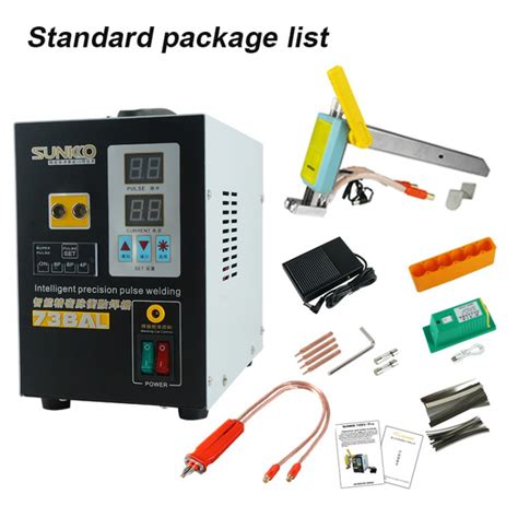 Sunkko Al Battery Spot Welder Pulse Spot Welder Lb Welding