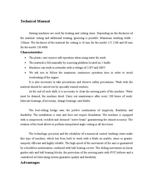 Machines Catalogue ENG 2nd Page | PDF | Bearing (Mechanical) | Machines