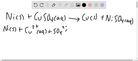 Solved For Each Reaction Described Write The Net Ionic Equation When