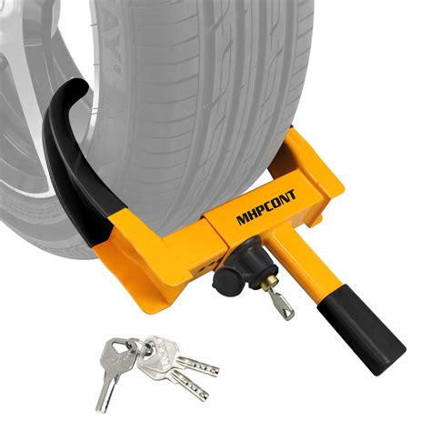 Snapklik Wheel Lock Universal Wheel Clamp Lock Adjustable