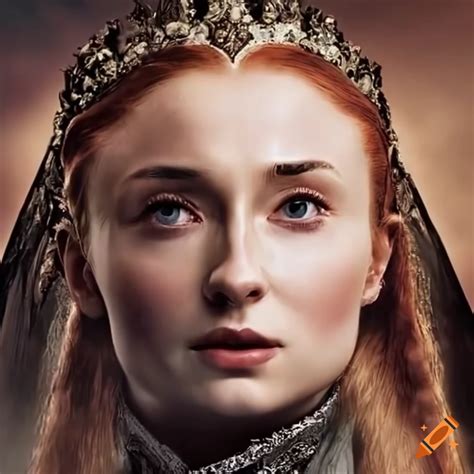 Queen Sansa Stark On Craiyon