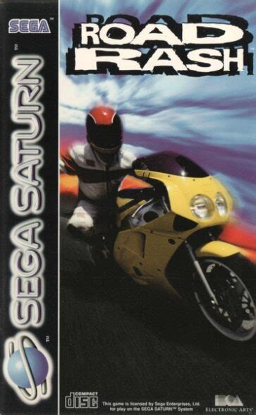 Road Rash Sega Saturn Playd Twisted Realms Video Game Store Retro Games