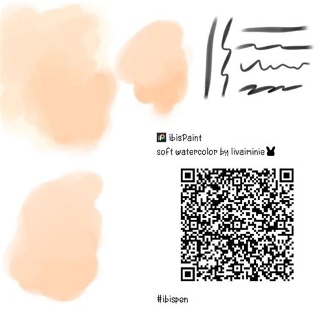 Ibispaintx Qr Code Brushes Shading Brush Paint Brush Art Paint