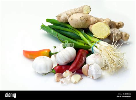 Selection of fresh ingredients Stock Photo - Alamy