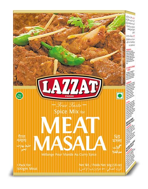 Meat Masala Lazzat Foods True Taste