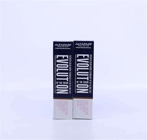 Alfaparf Milano Evolution Permanent Hair Color Pack Of New