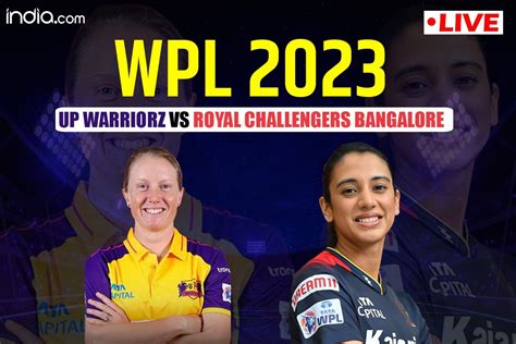 Highlights Wpl 2023 Upw W Vs Rcb W Score Match 13 Bangalore Beat