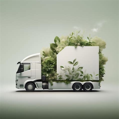 Green Energy Logistics Ev Cargo Truck Y Transporte De Carga Sostenible