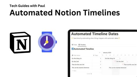 Notion Templates for Timeline | Prototion