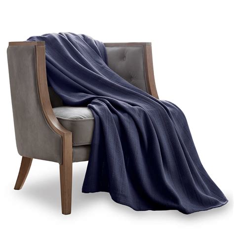 Vellux 100 Cotton Queen Blanket All Season Soft Cozy And Breathable