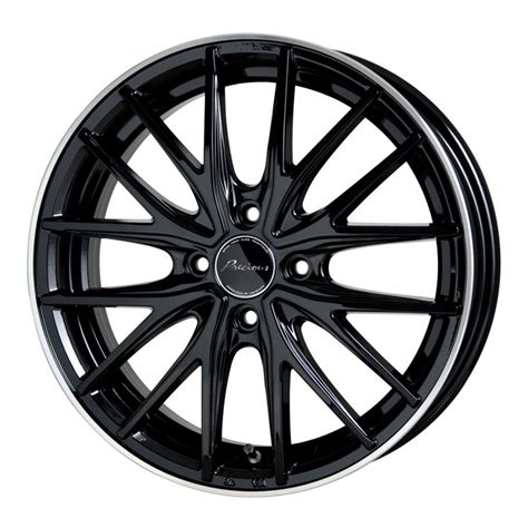 HOT STUFF プレシャス アスト M ホイール 本 x H ブラック リムポリッシュ エスクリエイト 通販 Yahoo ショッピング