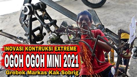 TERNYATA BEGINI CARA MEMBUAT KONTRUKSI MESIN DAN RANGKA OGOH OGOH MINI