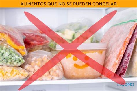 Alimentos Que No Se Pueden Congelar Evita Errores En La Cocina