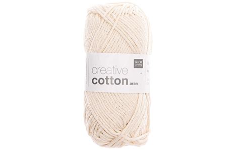 Rico Design Wolle Creative Cotton Aran G Nature