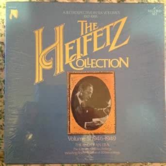 Jascha Heifetz The Heifetz Collection Vol Amazon