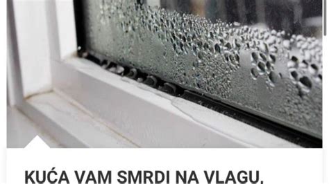 Ku A Vam Smrdi Na Vlagu Zidovi Se Crne Ne Ekajte Vi E Evo Kako Da