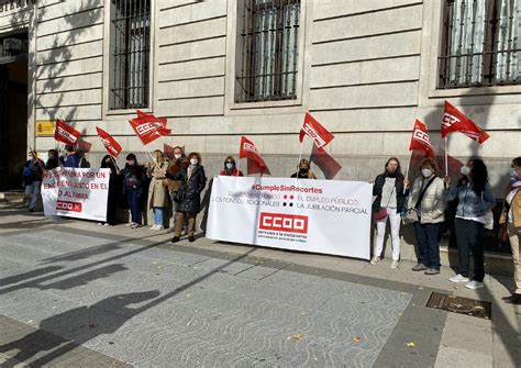 Cc Oo Miteco Mapa Ccoo Seguimos Con Las Concentraciones En La Age