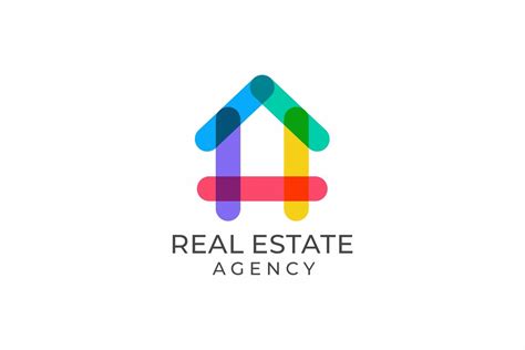 Colored Real Estate Logo | Startup logo, Real estate logo, Startup logo ...