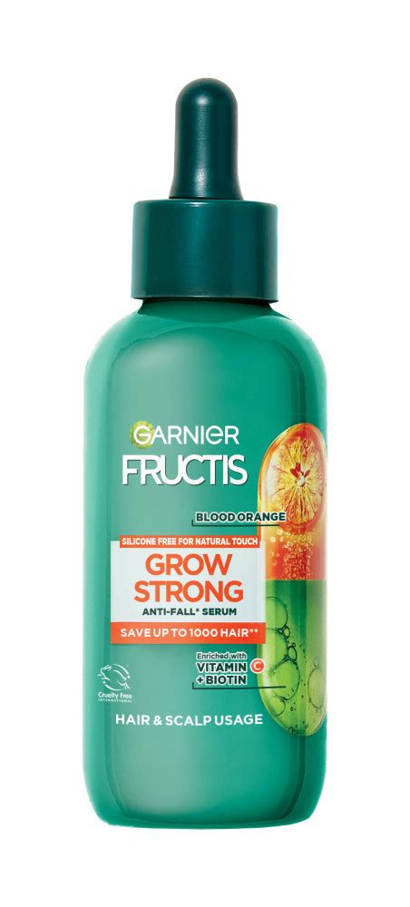 Garnier Fructis Siero Capelli Grow Strong Blood Orange Serum