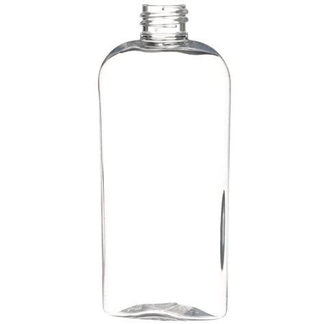 Oz Clear Pet Cosmo Oval Bottle Neck Finish Oval Base