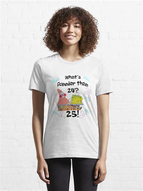 HaHa What S Funnier Than 24 SpongeBob Cute Ocean Movie T Shirt For