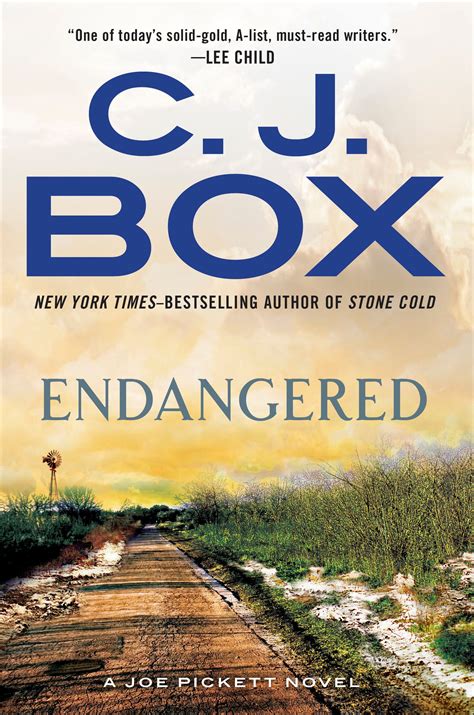 Endangered By C J Box Mystery Novels Mystery Thriller What Is