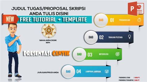 Detail Cara Membuat Powerpoint Yang Menarik Untuk Presentasi Skripsi