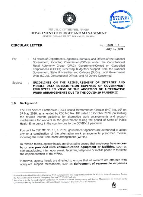 Circular Letter No Isabela State University Cabagan Campus