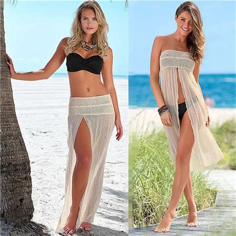 Sexy Bikini Pareo Beach Cover Up Dresses Tunic Women Bikini Sarong