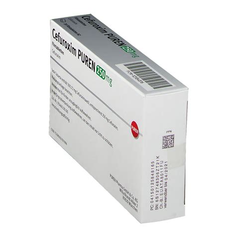 Cefuroxim PUREN 250 Mg 20 St Mit Dem E Rezept Kaufen Shop Apotheke