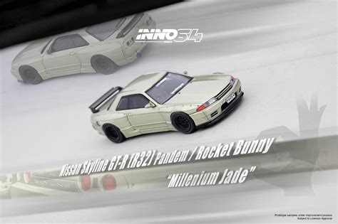 Po Inno Models Inno64 1 64 Nissan Skyline Gt R R32 Pandem Rocket Bunny Millenium Jade