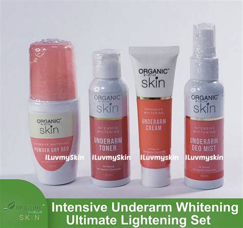 Organic Skin Japan Intensive Underarm Whitening Ultimate Lightening Set