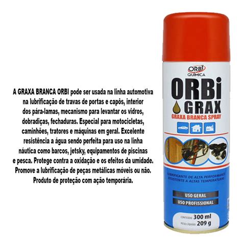 Graxa Branca De Gramas Ml Orbi Quimica Mercadolivre