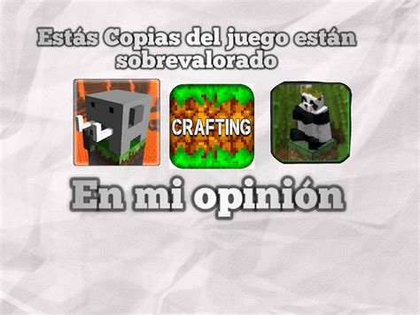 Las copias de Minecraft estan algo sobrevalorado by tripulantenovato on ...