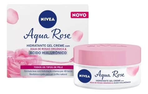 Hidratante Facial Gel Creme Nivea Aqua Rose G Mercadolivre