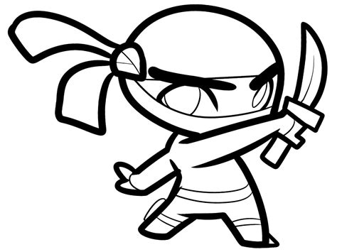 Dibujos De Ninjas Imagui Dibujos De Colorear