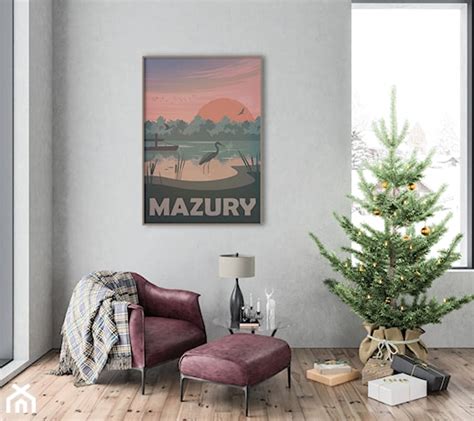 Plakat Mazury zdjęcie od Hunny Badger Plakaty Homebook