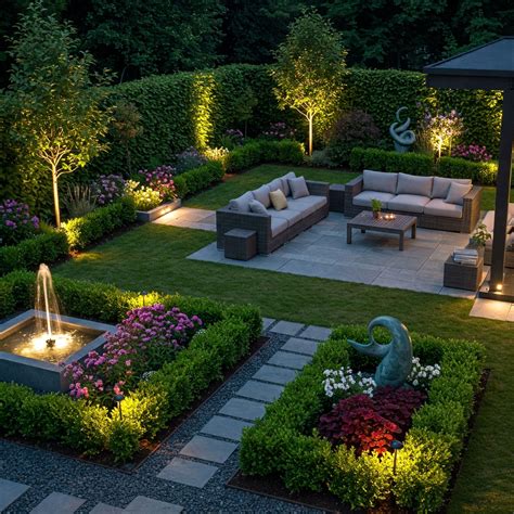 Dream Backyard Oasis: Modern Landscape Design Ideas | Small backyard